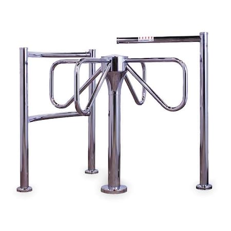 4 Arm Turnstile Kit, Mechanical, Mirror, Clockwise MPN:1000 - M - CW