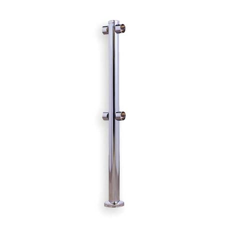 Center Post, Mirror Chrome MPN:1014-M