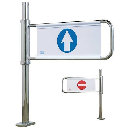 Exit Left Hand Gate, Electric, Brushed, 1-Way MPN:2021-S-EX