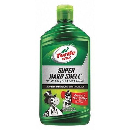 16 Oz. Super Hard Shell Liquid Wax Bottle, Green, Wax MPN:50132