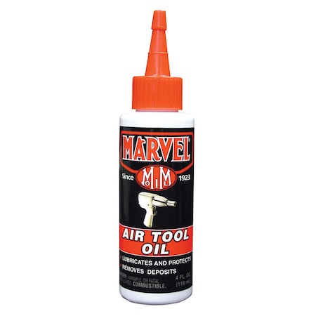 Air Tool Oil, 4OZ, 12 pcs. MPN:MM080R