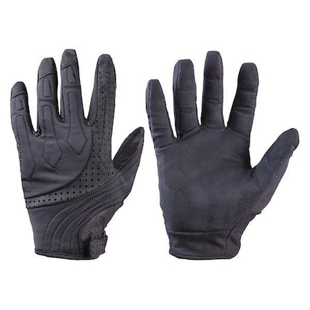 Mechanics Gloves, Synthetic Suede Palm, XS, Black MPN:MEC-001