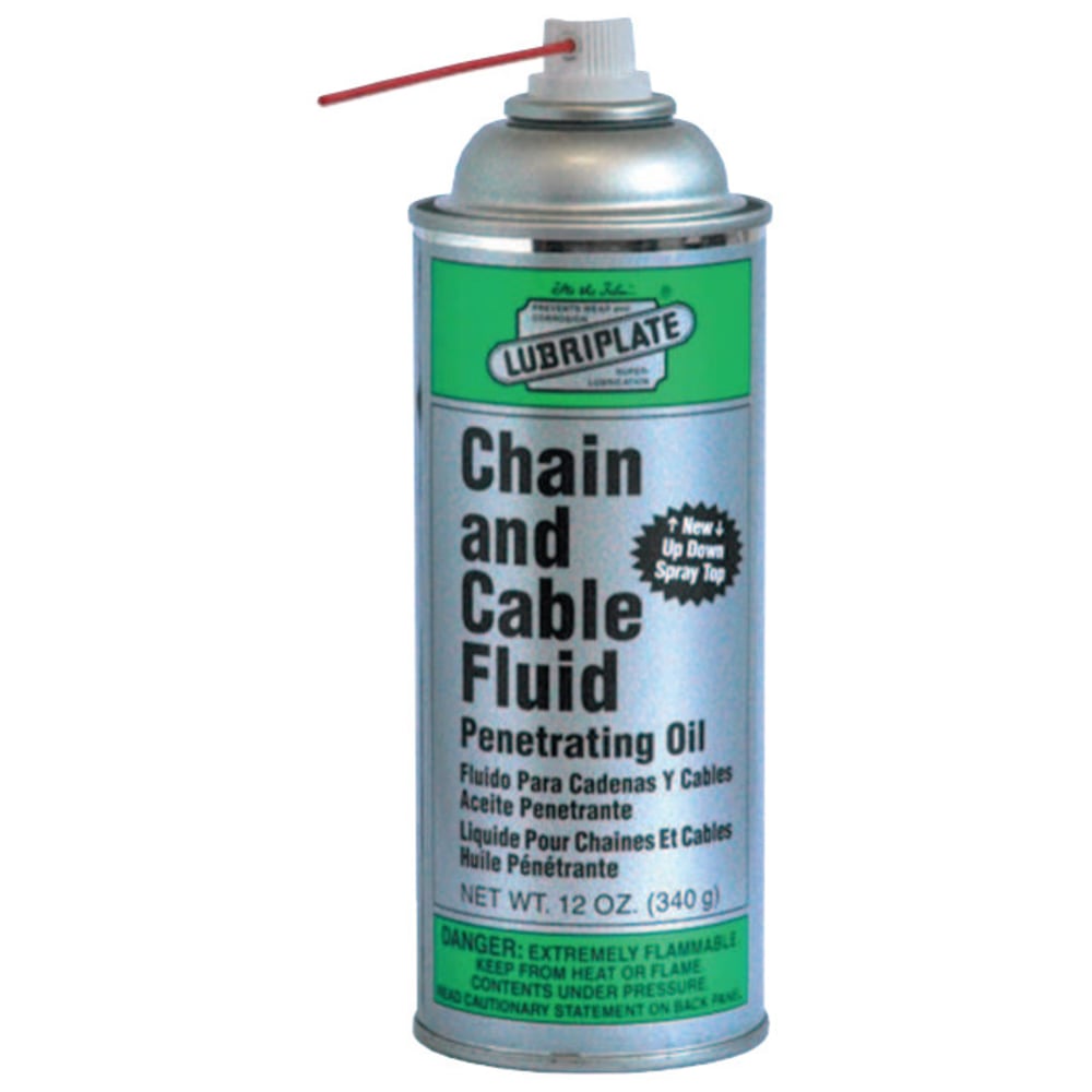Chain & Cable Fluids, 12 oz Spray Can MPN:L0135-063