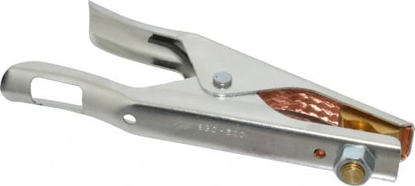 2 Inch Jaw Opening, 1-3/4 Inch Jaw Depth, 500 Amp Rating, Steel Welding Ground Clamp MPN:92051250