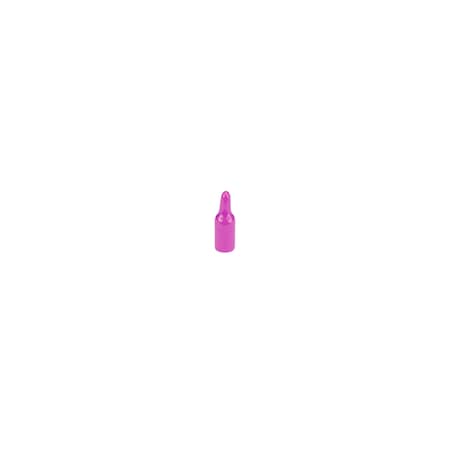 Cap, 3/8 in, Pink, PK100 MPN:EZ36512PK