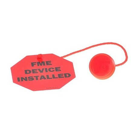 FME Tail Stop Sign with Ext. Line, Pink MPN:FMETAILSSRD