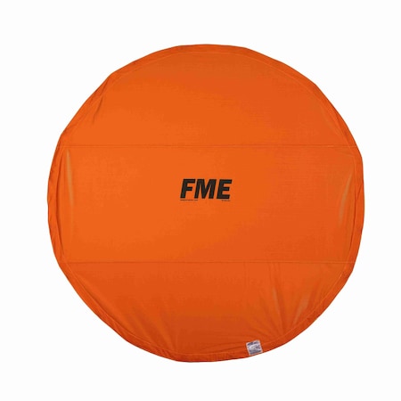 Vented Magnetic Cover, 66 in Dia, Orange MPN:MAG66DIAVOR