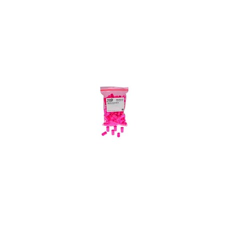 Tube Cap, 1 in, Pink, PK100 MPN:VC100016PK