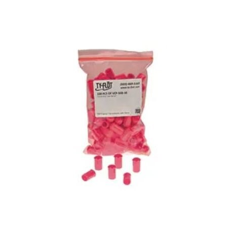 Tube Cap, 1.312 in, Pink, PK600 MPN:VC131224PK