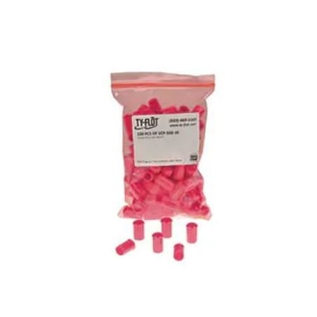 Tube Cap, 1/4 in, Pink, PK100 MPN:VC25016PK