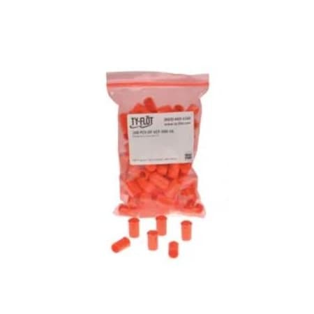 Tube Cap, 1 in, Orange, PK100 MPN:VCF100016OR
