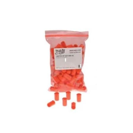 Tube Cap, 2 1/2 in, Orange, PK100 MPN:VCF250016OR