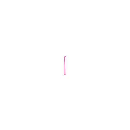 Badge Strap Loop, 6 in, Pink, PK1000 MPN:BDGSTRPLPPK