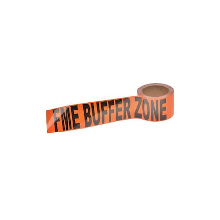 Floor Tape, Orange, Vinyl, 3 in x 36 yd MPN:FLTPOR