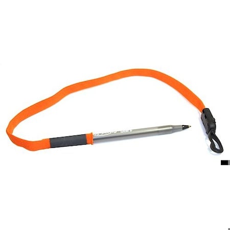 Lanyard for Pen/Pencil, Orange, PK100 MPN:BNCLP1OR