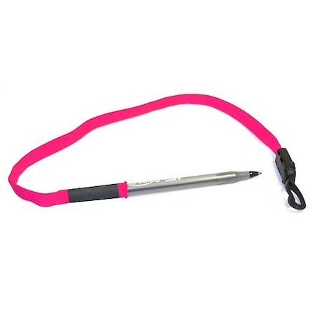 Lanyard for Pen/Pencil, Pink, PK100 MPN:BNCLP1PK
