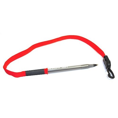 Lanyard for Pen/Pencil, Red, PK100 MPN:BNCLP1RD