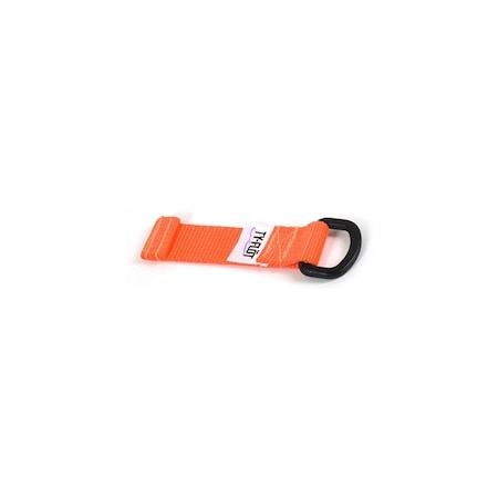 Webbing and DRing Attachment, Orange, PK25 MPN:DRHDORPL