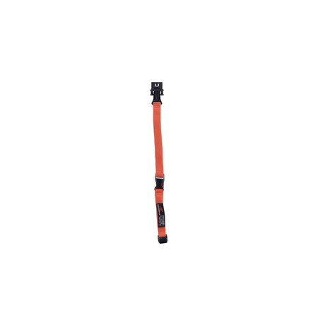 Patented Hard Hat Lanyard No Metal, PK100 MPN:LNYHRDFMEOR10