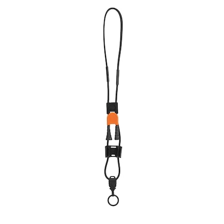 Rubber Neck Lanyard w/Pen Holder MPN:NL24RSPRETBK