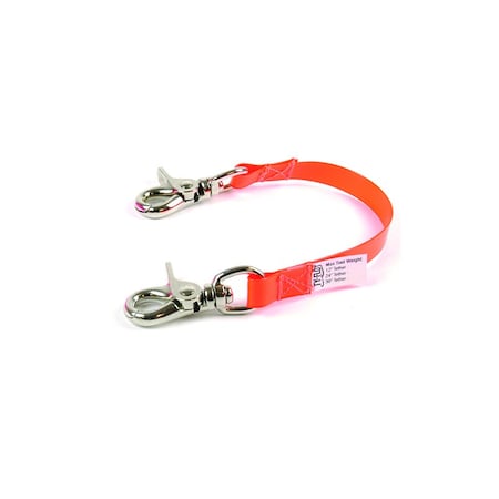 Tool Tether, Metal Snaps, Orange, 36