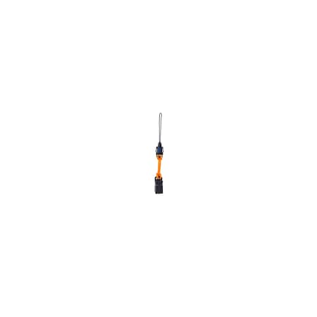 Tether w/1 Rope Clip, 6 in, PK25 MPN:TETHCROR