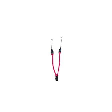 Dual Tether w/2 Rope Clips, 6 in, PK25 MPN:TETHCRRDPK
