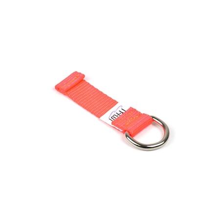 D-Ring Webbing, Orange, 12