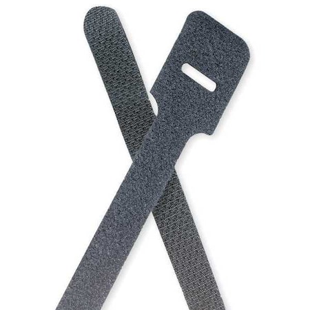 Cable Tie, 9 in L, 2 in Max Bundle Dia., Black, Nylon, 40 lb Strength, 10 PK MPN:FO200-40-0