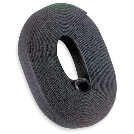 Cable Tie, 15 ft L, 5 in Max Bundle Dia., Black, Nylon, 50 lb Strength MPN:FOR180-50-0