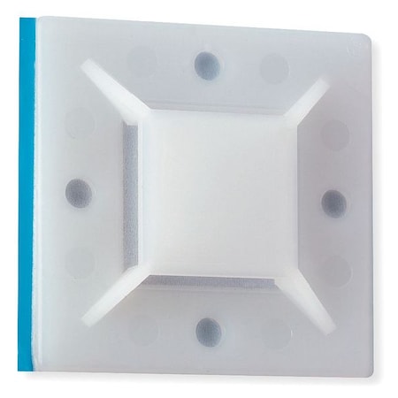 Cable Tie Mounting Base, Nylon 6/6, Natural, 2 in L MPN:TC368A