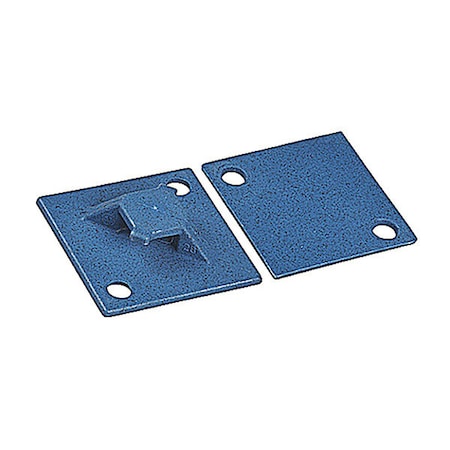 Metal Detectable Cable Tie Mount, Nylon 6/6, Blue, 1.13 in L MPN:TC5347A-NDT