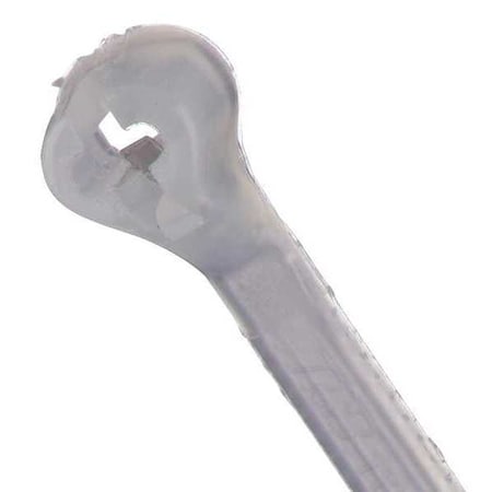 Cable Tie, 8 in L, 2 in Max Bundle Dia., Natural, Nylon 6/6, 18 lb Strength, 1000 PK MPN:TY232M