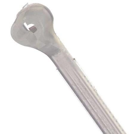Cable Tie, 14 in L, 4 in Max Bundle Dia., Natural, Nylon 6/6, 18 lb Strength, 1000 PK MPN:TY234M