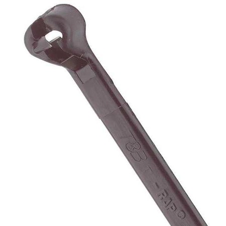 Cable Tie, 11-1/2 in L, 3 in Max Bundle Dia., Black, Nylon 6/6, 30 lb Strength, 1000 PK MPN:TY26MX