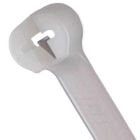Cable Tie, 13-1/2 in L, 4 in Max Bundle Dia., Natural, Nylon 6/6, 120 lb Strength, 500 PK MPN:TY27M