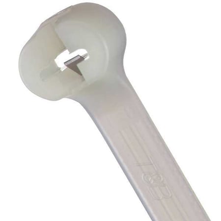 Cable Tie, 18 in L, 5 in Max Bundle Dia., Natural, Nylon 6/6, 120 lb Strength, 50 PK MPN:TY5275M