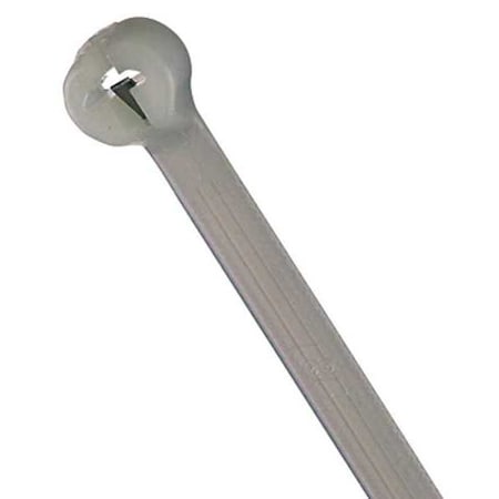 Cable Tie, 14-1/2 in L, 4 in Max Bundle Dia., Natural, Nylon 6/6, 50 lb Strength, 100 PK MPN:TY528M