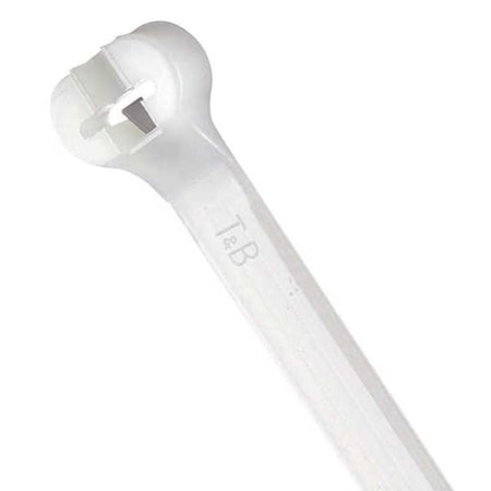 Cable Tie, 30-1/2 in L, 9 in Max Bundle Dia., Natural, Nylon 6/6, 120 lb Strength, 50 PK MPN:TY529M