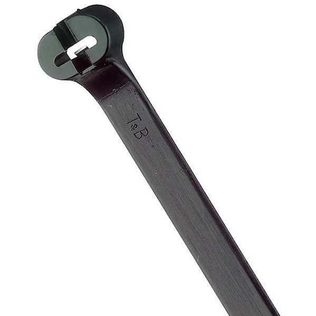 Cable Tie, 30-1/2 in L, 9 in Max Bundle Dia., Black, Nylon 6/6, 120 lb Strength, 50 PK MPN:TY529MX