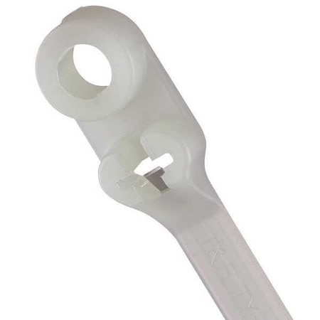 Cable Tie, 14 in L, 3-1/2 in Max Bundle Dia., Natural, Nylon 6/6, 120 lb Strength, 50 PK MPN:TY537M