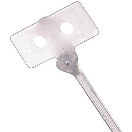 Cable Tie, 4 in L, 5/8 in Max Bundle Dia., Natural, Nylon 6/6, 18 lb Strength, 500 PK MPN:TY53M
