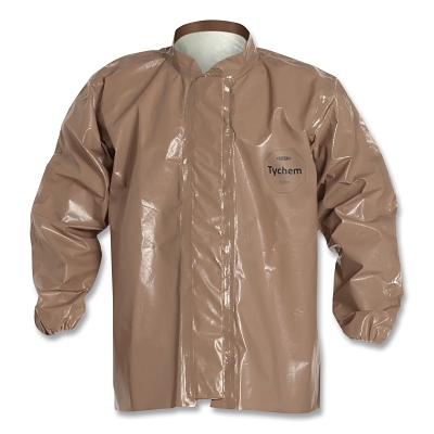 Tychem 5000 Jacket Mandarin Collar Tan 4X MPN:C3670TTN4X0006JF