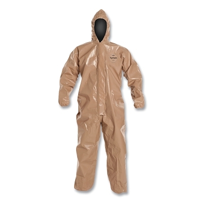 Tychem 5000 Coverall Fithood Tan 5X MPN:C3127TTN5X000600
