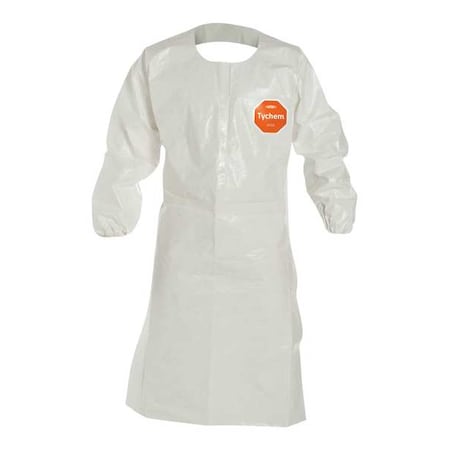 Tychem 4000 Sleeved Apron White 5X Hl MPN:SL275TWH5X0025HL
