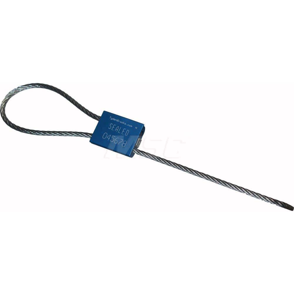 Security Seals, Type: Cable Seal, Security Seal , Overall Length (Decimal Inch): 13.10000, 13.00 , Operating Length: 12, 12in (Decimal Inch) MPN:S46020121-01