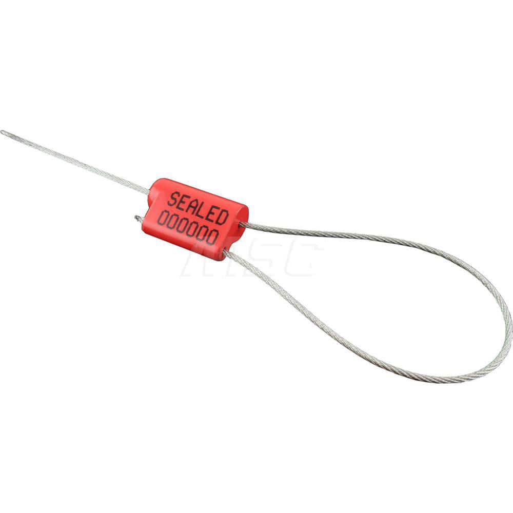 Security Seals, Type: Cable Seal, Security Seal , Overall Length (Decimal Inch): 13.20000, 13.00 , Operating Length: 12, 12in (Decimal Inch) MPN:SCEZ11612NPCXTR