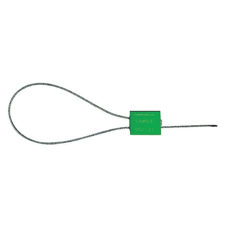 ISO 17712:2013 HS Cable Seal, Laser Marked Type, PK200 MPN:V46020121-02-GRAI
