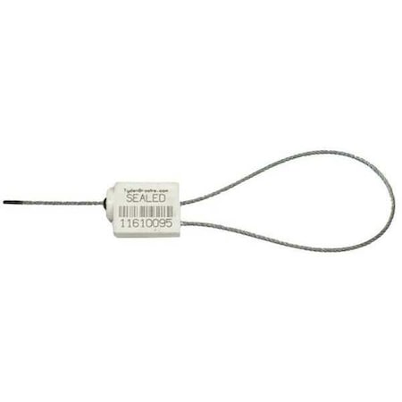 EZ Loc Plus ABS/Zinc Cable Seal, White, 12