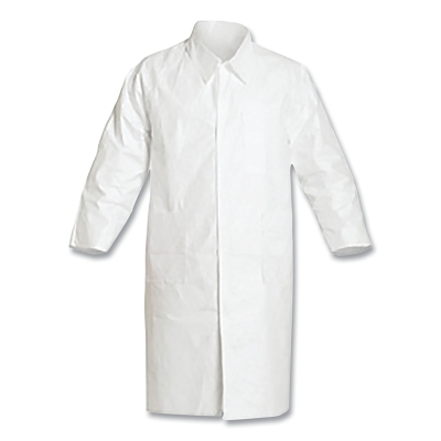 Tyvek Isoclean Lab Coatcollar White Md MPN:IC224SWHMD00300B